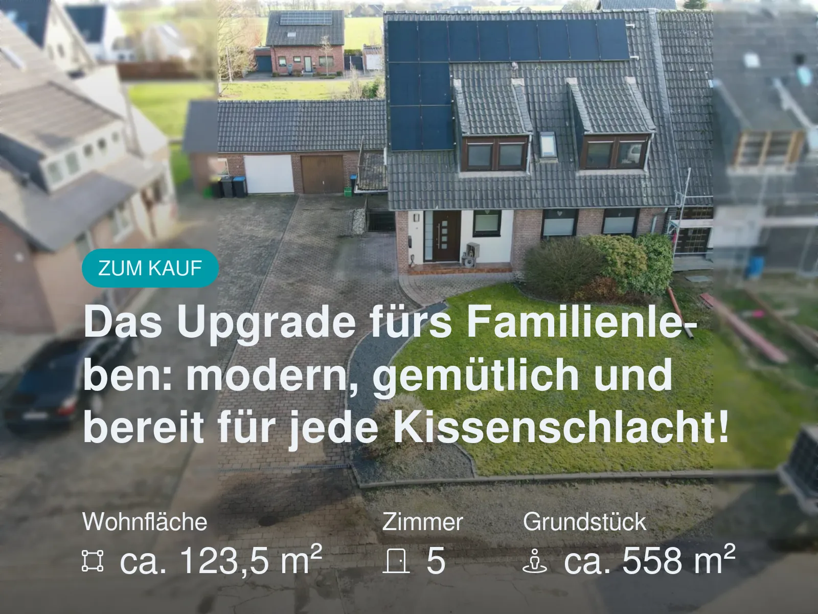 Neu im Angebot: Das Upgrade fürs Familienleben: modern, gemütlich und bereit für jede Kissenschlacht!