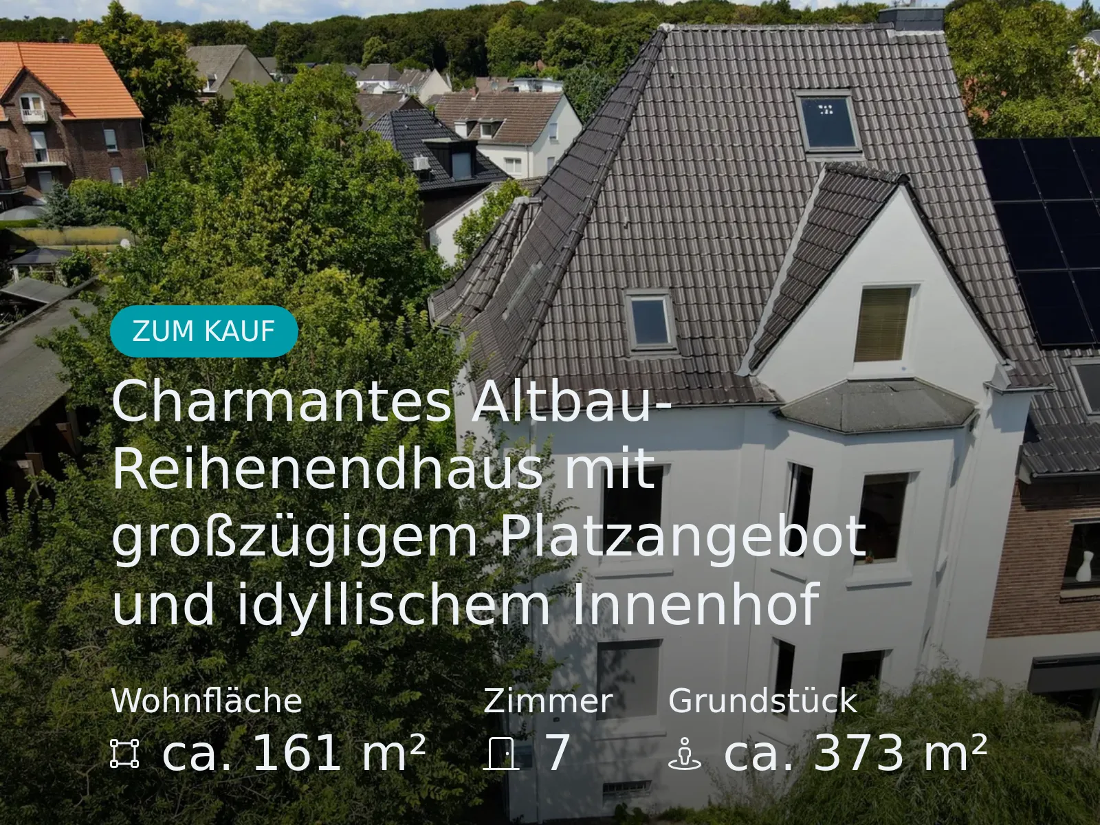 Neu im Angebot: Charmantes Altbau-Reihenendhaus mit großzügigem Platzangebot und idyllischem Innenhof