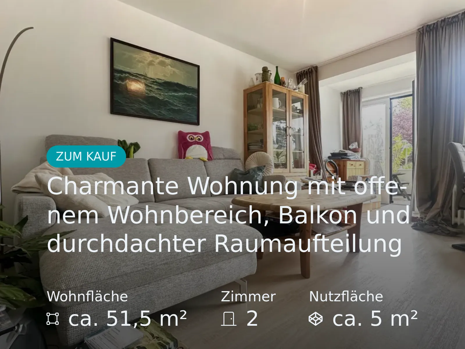 Neu im Angebot: Charmante Wohnung mit offenem Wohnbereich, Balkon und durchdachter Raumaufteilung