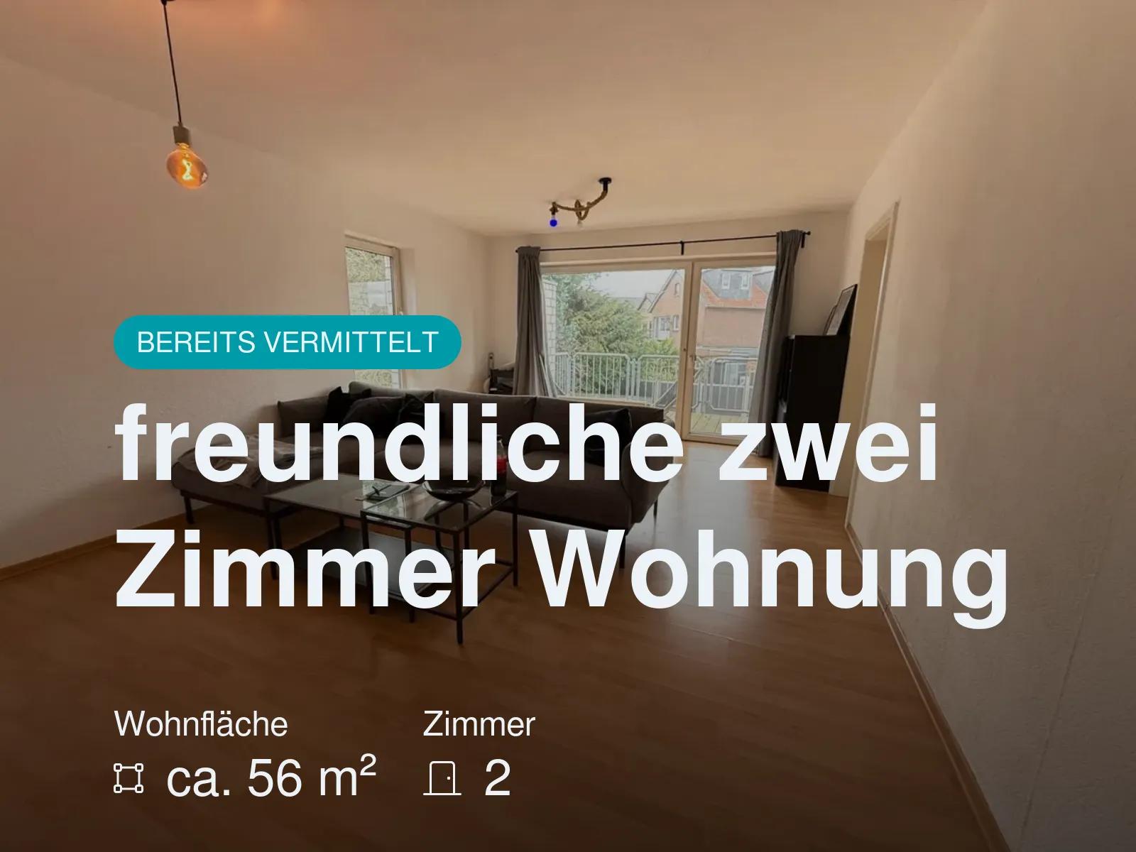 Nicht mehr verfügbar: freundliche zwei Zimmer Wohnung