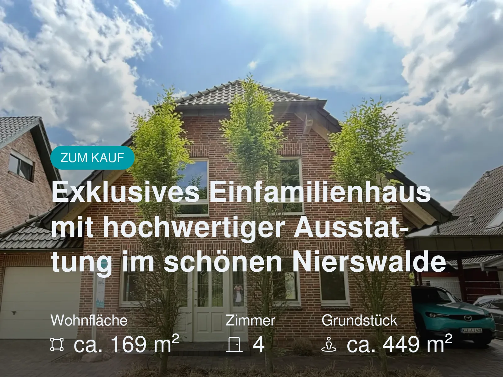 Neu im Angebot: Exklusives Einfamilienhaus mit hochwertiger Ausstattung im schönen Nierswalde