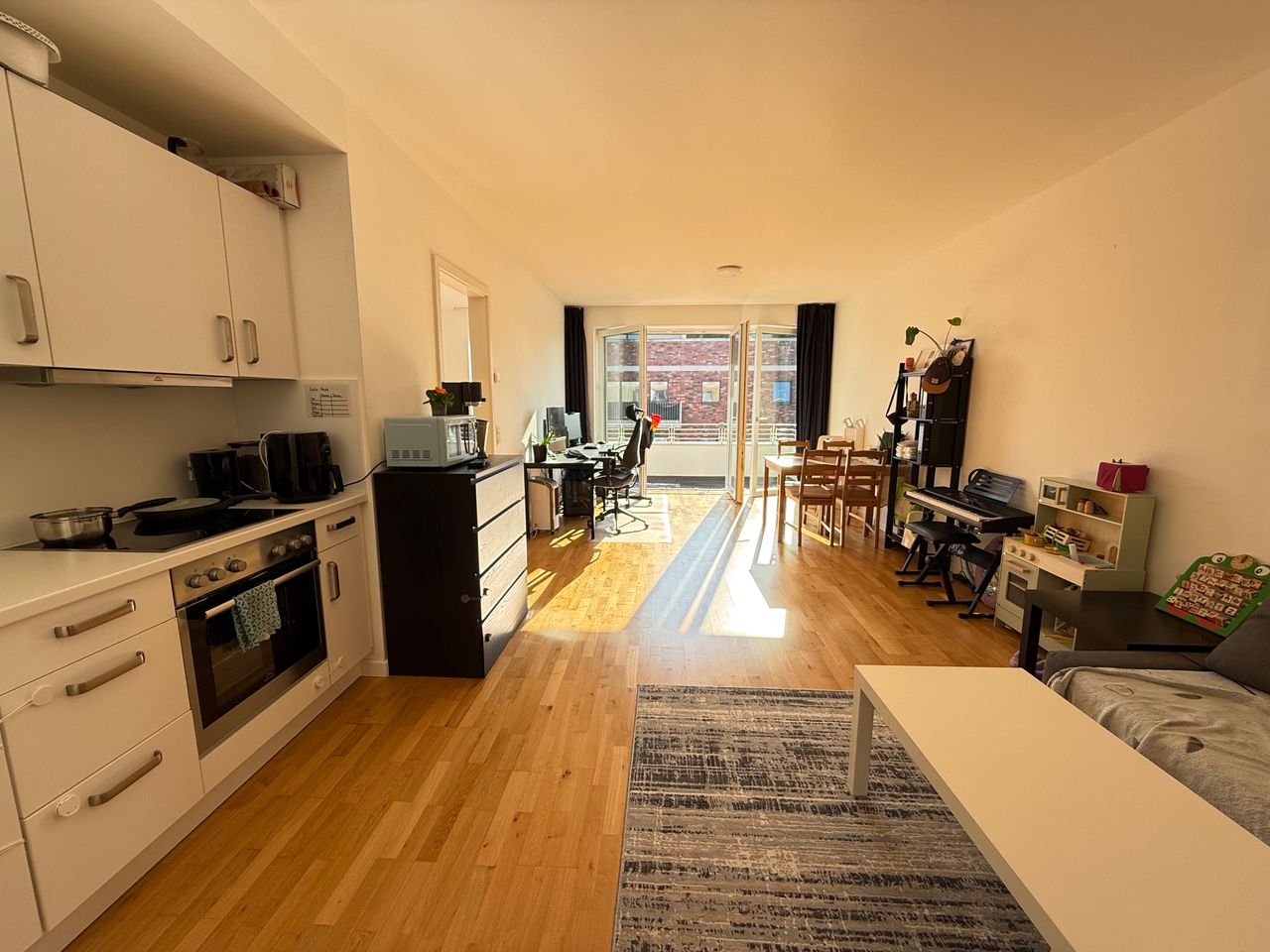 moderne 2-Zimmer Wohnung mit Aussicht auf die Spoy
